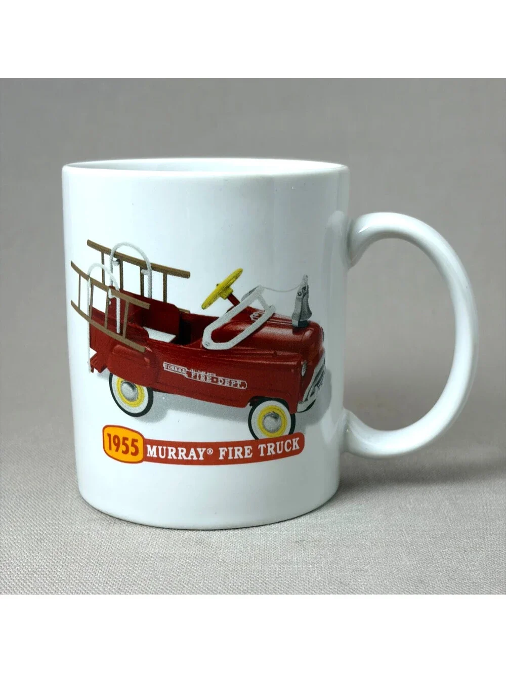 Vintage 1998 Hallmark Kiddie Car Classics 1955 Murray Fire Truck Mug Cup